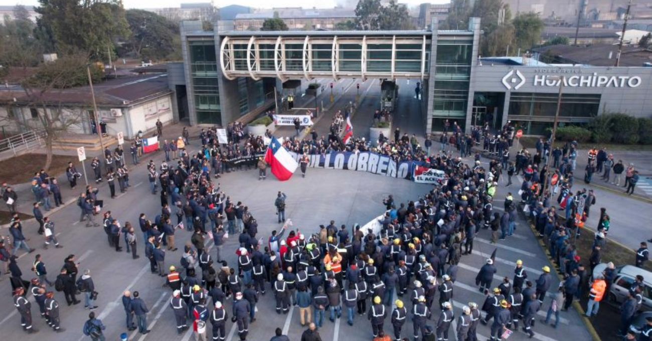 “Esperamos no perder los 20 mil puestos de trabajo”: trabajadores de Huachipato y decisión clave de Comisión Antidistorsiones