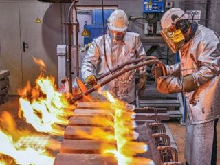 Metales preciosos lideran aumento en el mercado de materias primas en Chile