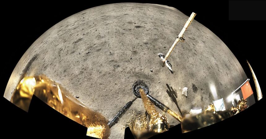 Chang'e 5 revela nuevos minerales en la superficie lunar