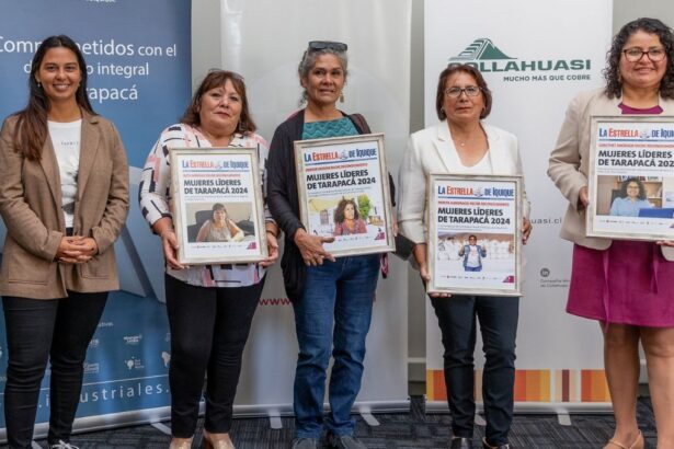 Cinco mujeres vinculadas a proyectos de Collahuasi fueron reconocidas como “Líderes” en Tarapacá
