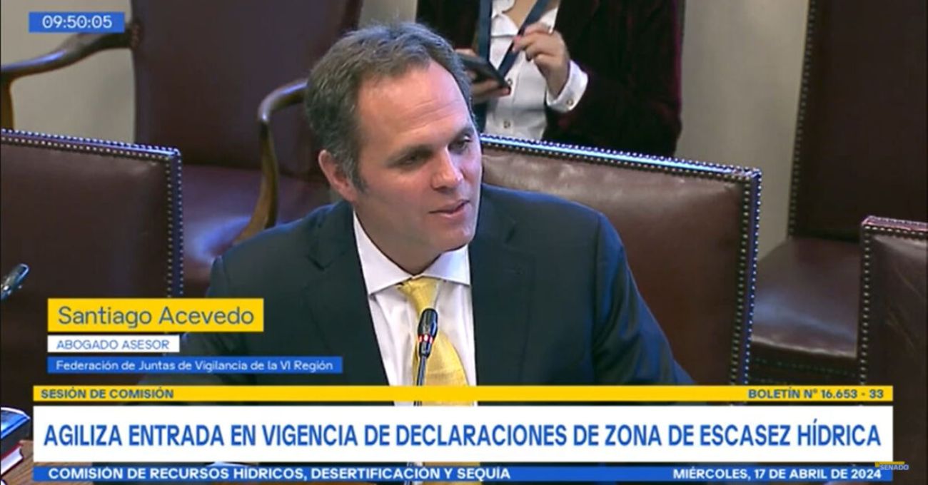 “Aprobación de boletín que modifica el Código de Aguas atenta con el derecho de todos los chilenos”