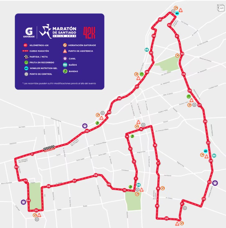 La Maratón de Santiago 2024 reúne a más de 30.000 corredores en la ciudad
