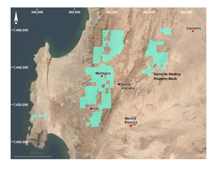 Actualización sobre desarrollo y exploración del proyecto Marimaca Copper