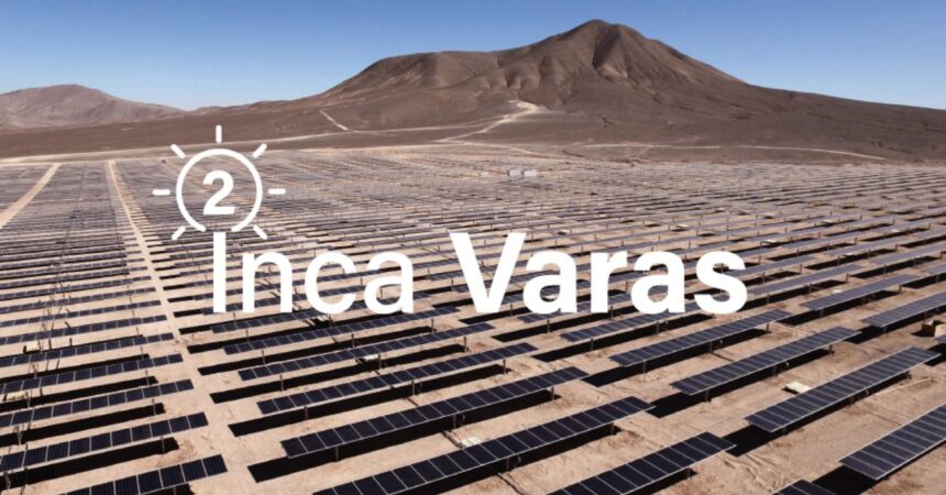 Proyecto de Central Fotovoltaica Inca de Varas II en proceso de evaluación ambiental en Copiapó