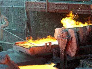 Índice de inventarios de la minería del cobre retrocede en marzo