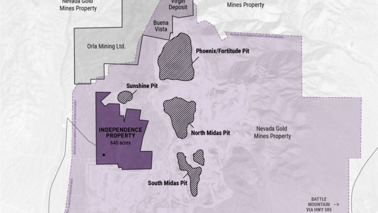 Nexus Uranium adquiere mayoría en proyecto de oro Independence en Nevada