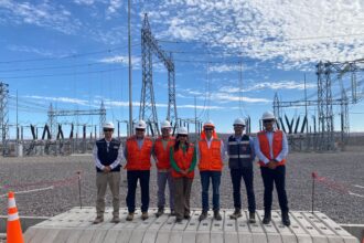 Ministro de Energía visita avances de la futura subestación de ENGIE en Arica y Parinacota