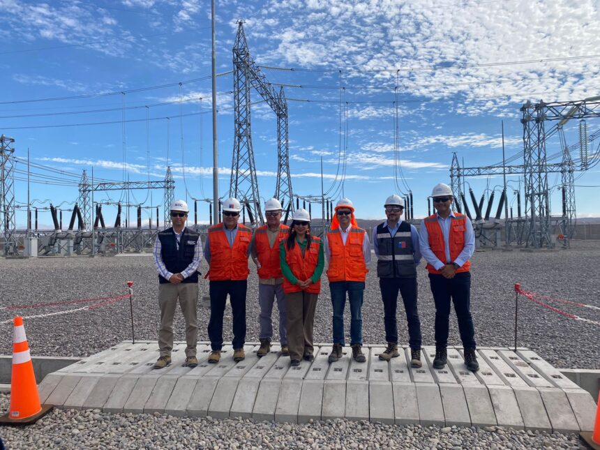 Ministro de Energía visita avances de la futura subestación de ENGIE en Arica y Parinacota