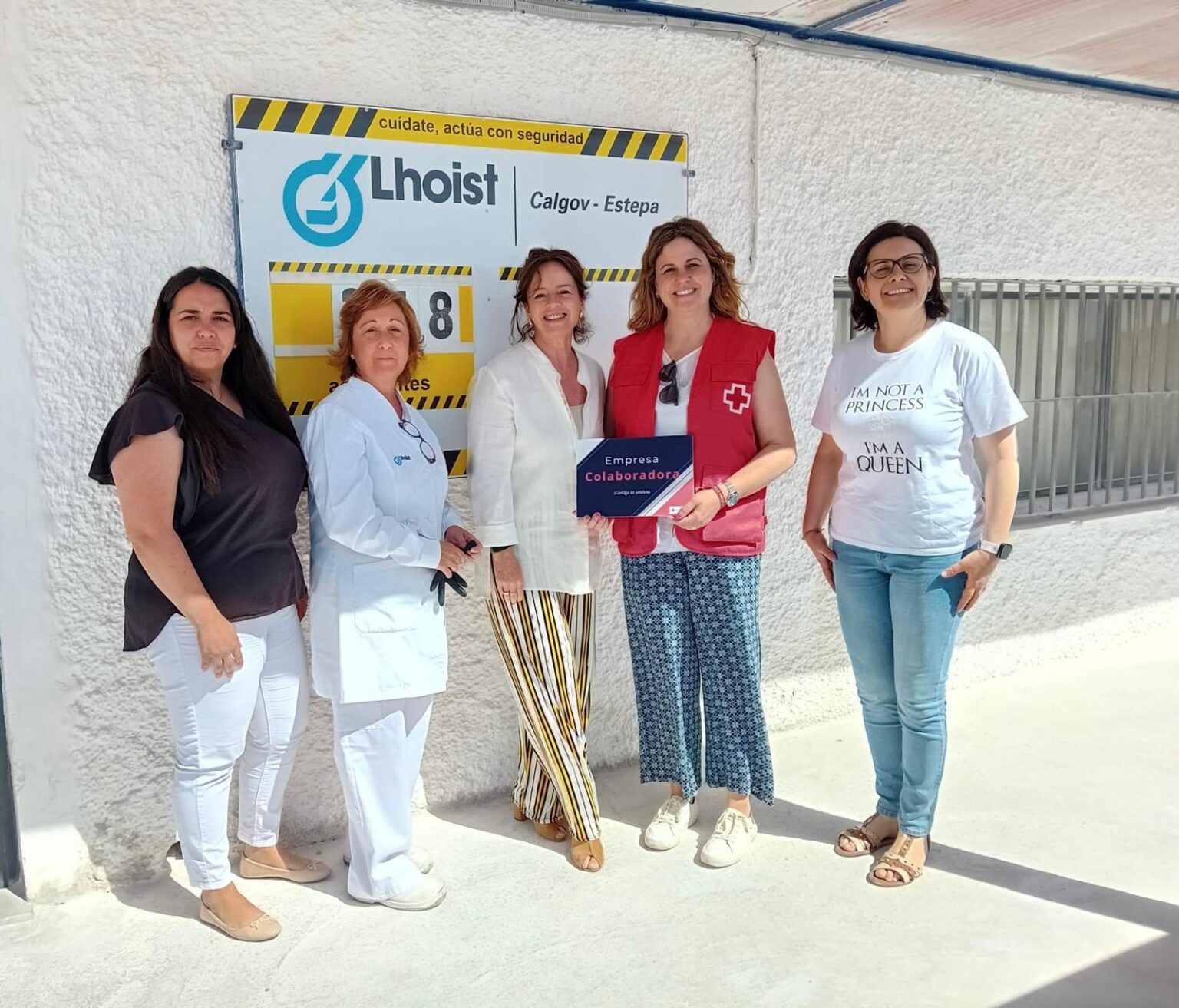 Calgovsa se suma a Cruz Roja como empresa colaboradora