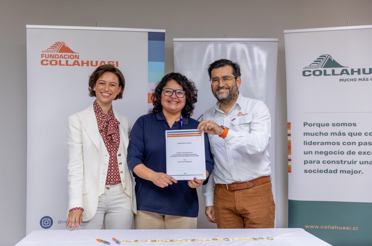 Liceos coadministrados por Fundación Collahuasi serán pioneros en implementar tecnología IA a nivel mundial Liceos coadministrados por Fundación Collahuasi serán pioneros en implementar tecnología IA a nivel mundial