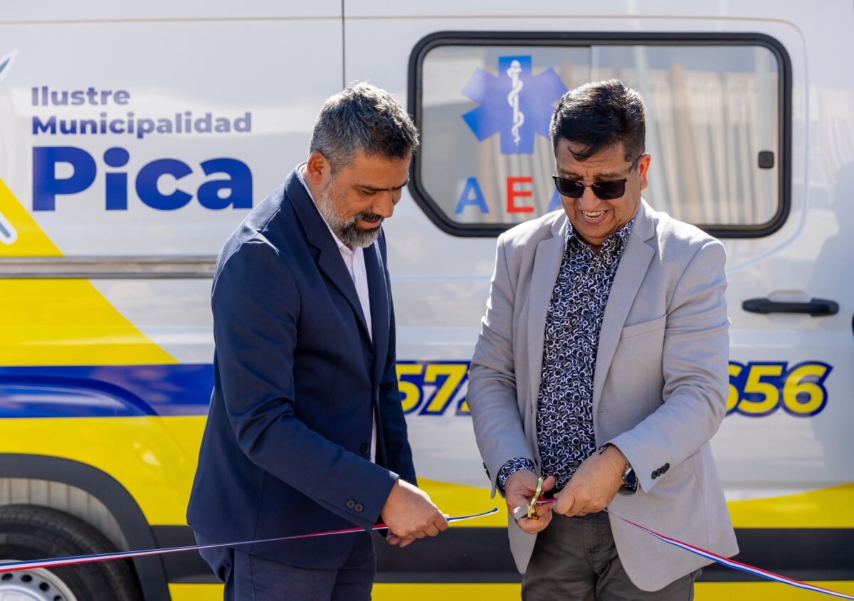 Collahuasi y Municipalidad de Pica se unen para reforzar la atención de emergencia comunal con nueva y moderna ambulancia Collahuasi y Municipalidad de Pica se unen para reforzar la atención de emergencia comunal con nueva y moderna ambulancia