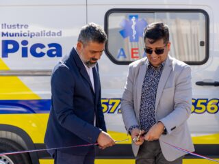 Collahuasi y Municipalidad de Pica se unen para reforzar la atención de emergencia comunal con nueva y moderna ambulancia