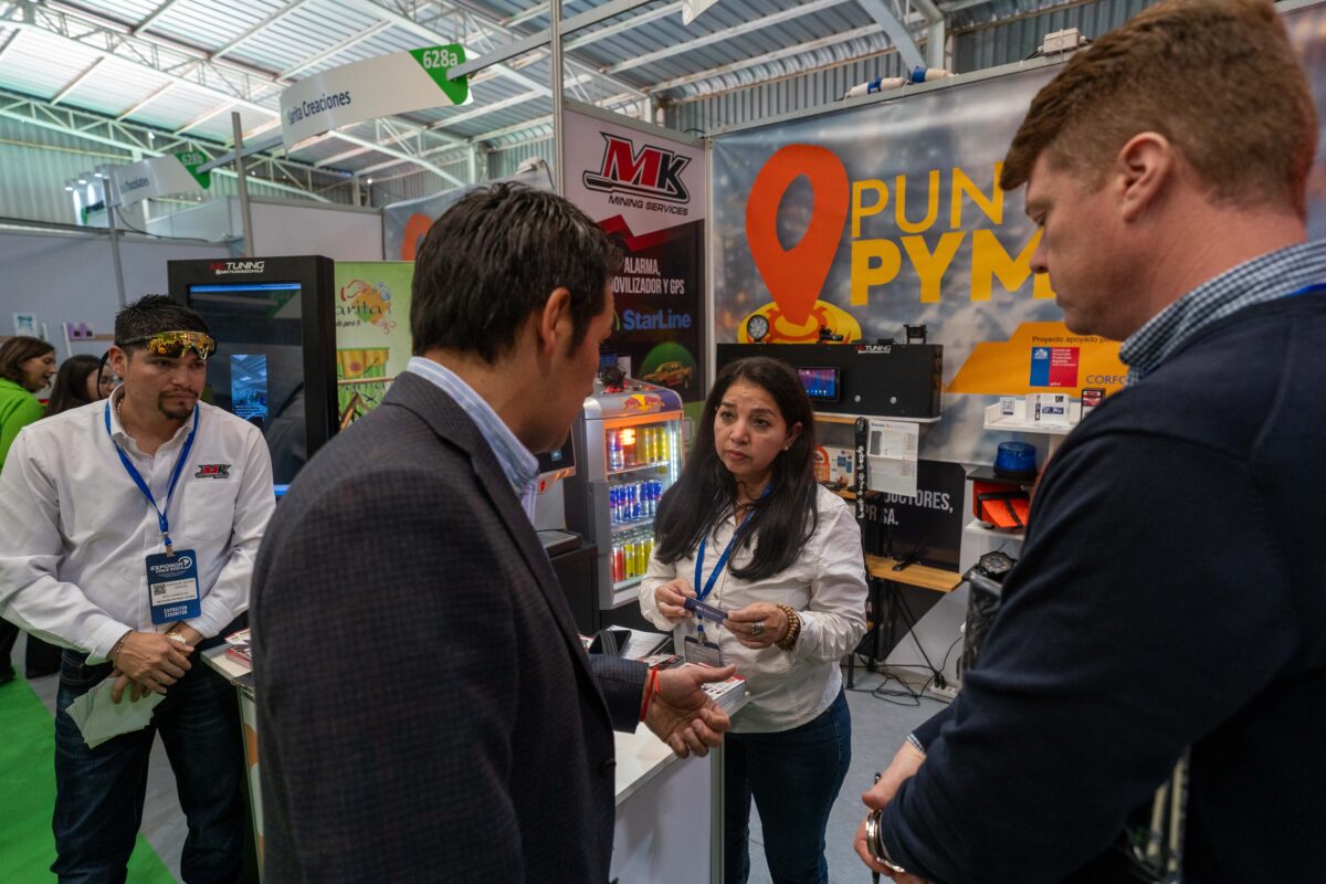Punto Pyme Antofagasta acercó a emprendedores al rubro minero y energético en Exponor 2024