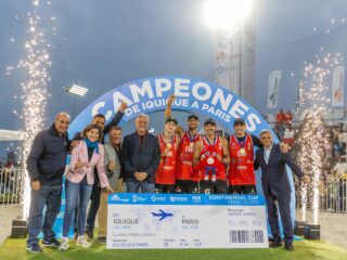 Chile gana cupo a París 2024 en preolímpico masculino de vóleibol playa en Arena Cavancha