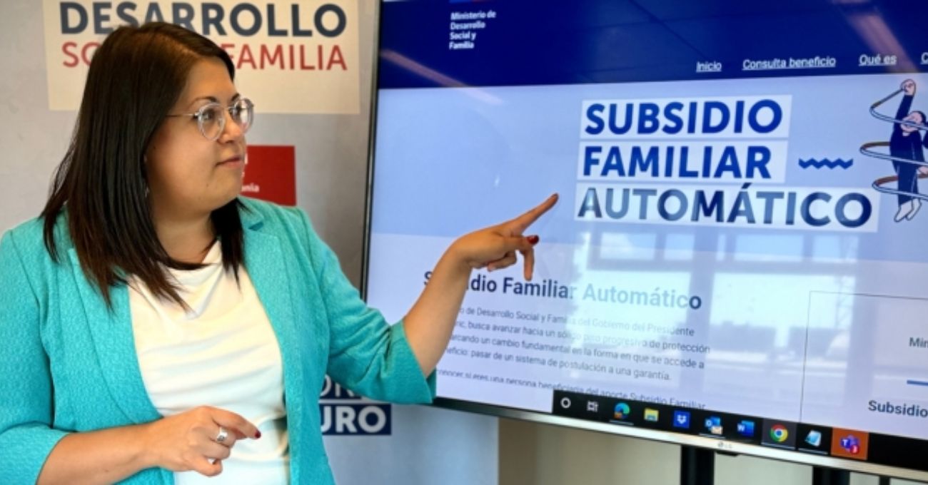 Subsidio Familiar Automático: Beneficios mensuales de hasta $40.656 para familias vulnerables