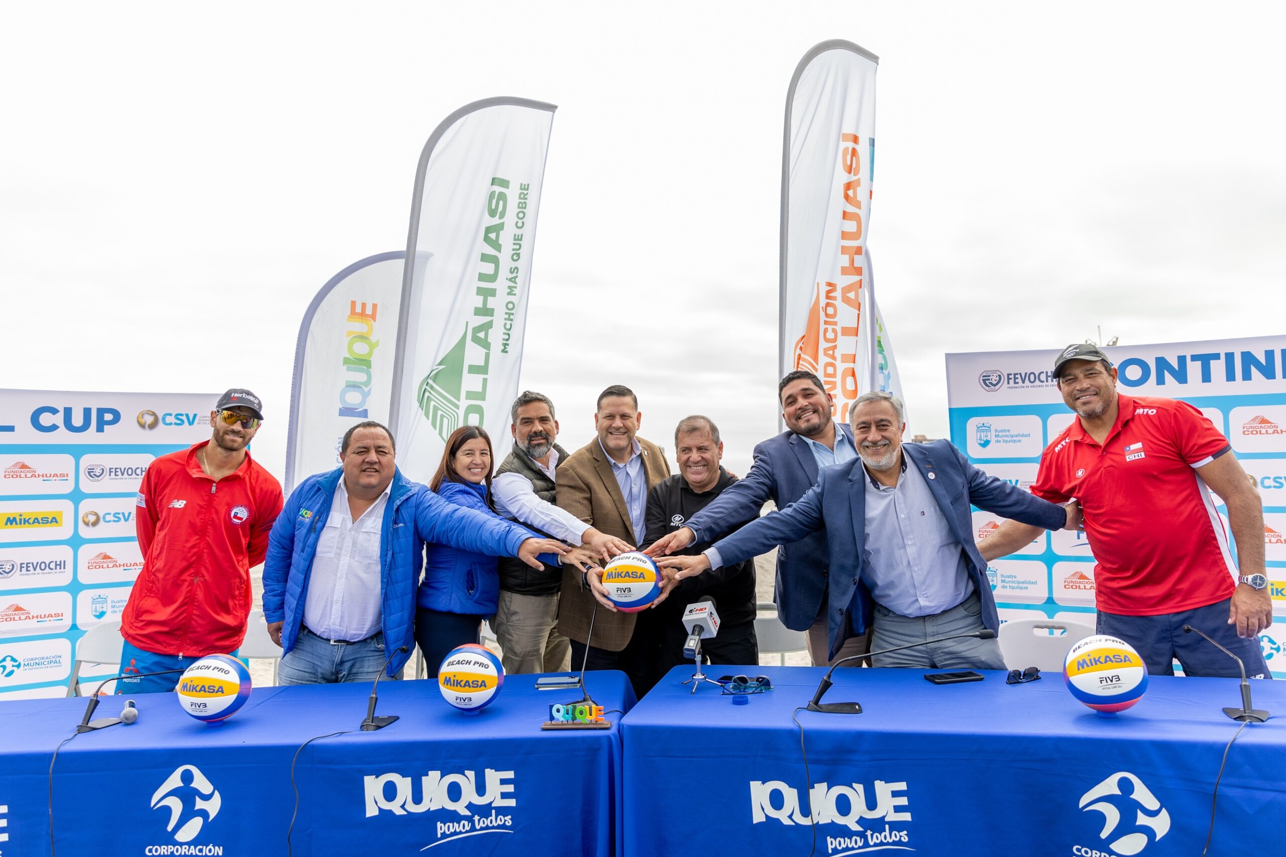 Arena Cavancha de Iquique será sede por primera vez de una Final Olímpica Masculina Continental de Voleibol Playa