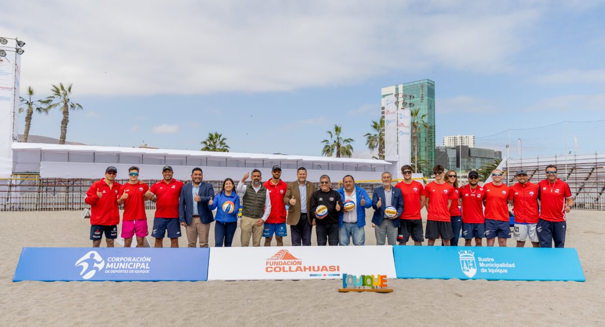 Arena Cavancha de Iquique será sede por primera vez de una Final Olímpica Masculina Continental de Voleibol Playa Arena Cavancha de Iquique será sede por primera vez de una Final Olímpica Masculina Continental de Voleibol Playa