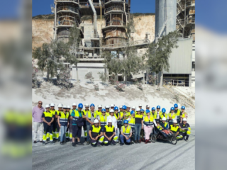 Calgovsa organiza una visita guiada en sus instalaciones para la asociación ASEMI de Estepa