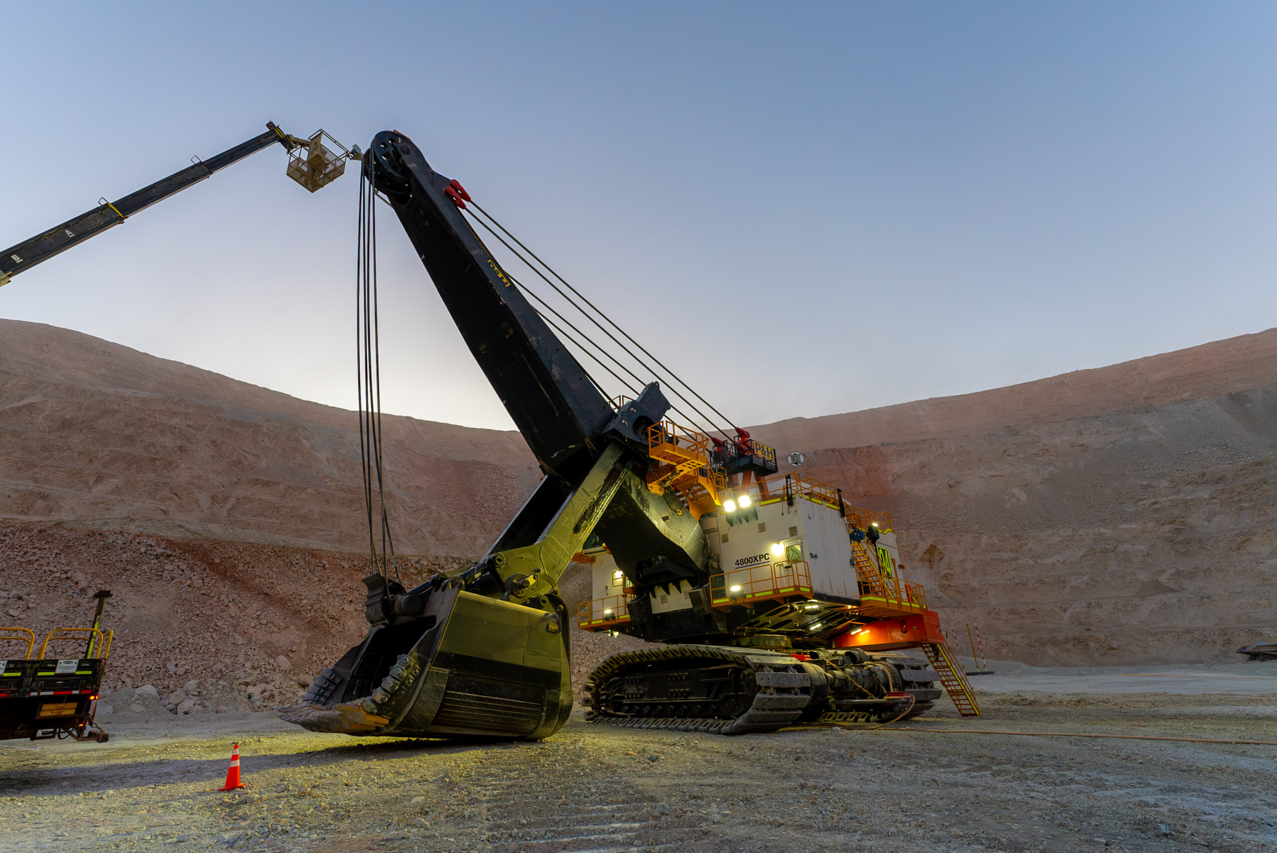 Escondida | BHP recibe la primera pala eléctrica de cable 4800XPC en Latinoamérica y la tercera de su tipo en el mundo