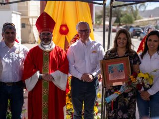 Sierra Gorda SCM celebró la fiesta de San Lorenzo junto a trabajadores y la comunidad