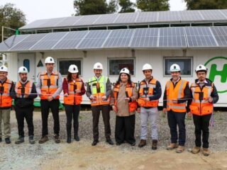 Inauguran planta piloto de hidrógeno verde en la mina San Pedro
