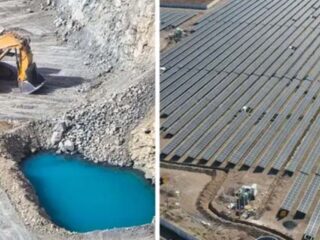 Mina de diamantes en Canadá produce energía limpia con planta solar