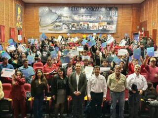Más de 90 personas de Chañaral obtuvieron certificaciones de capacitación con apoyo de Capstone Copper Mantoverde