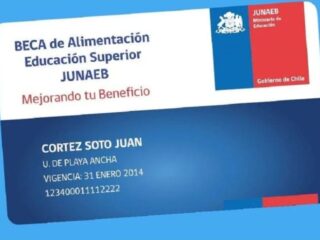 Tarjeta Junaeb: Conoce cuándo aumenta la BAES y cuál será su nuevo monto