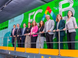 FCAB presenta primera locomotora de hidrógeno en Sudamérica: avance sostenible