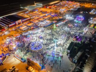 Más de 10,000 antofagastinos celebran en el Recinto Ferial AIA con eventos familiares y navideños