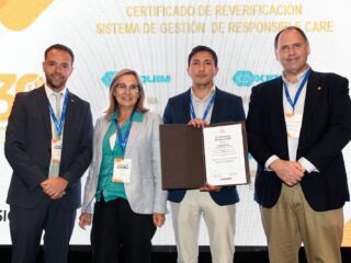 OXIQUIM alcanza nivel de Excelencia en Estandar de Sostenibilidad de la Industria Química