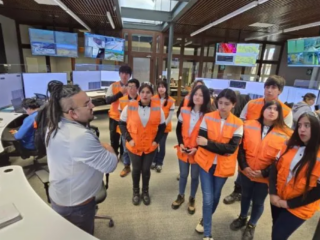 Estudiantes de Chañaral vivieron experiencia minera inolvidable en Codelco Salvador.
