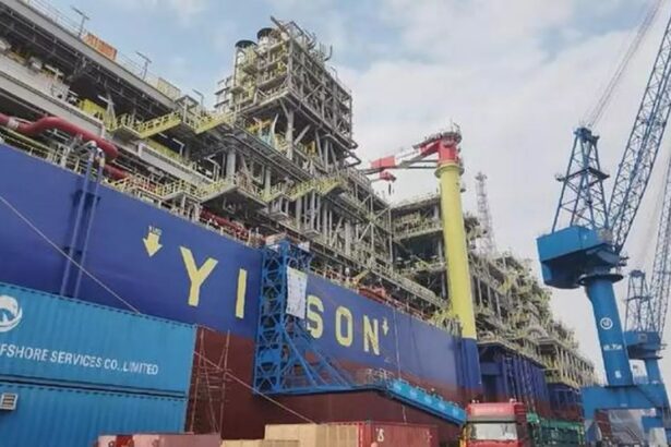 China lanza primer buque FPSO con tecnología de captura de carbono: un avance clave hacia la sostenibilidad en alta mar