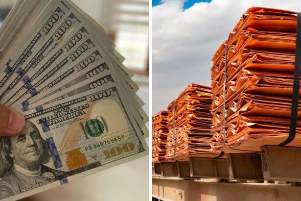 El dólar vuelve a la baja y el cobre alcanza su mayor valor en diez meses