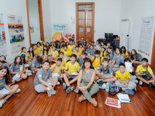 Cerca de 800 escolares viven una grata experiencia educativa junto a “El Principito” en Sala de Arte Casa Collahuasi