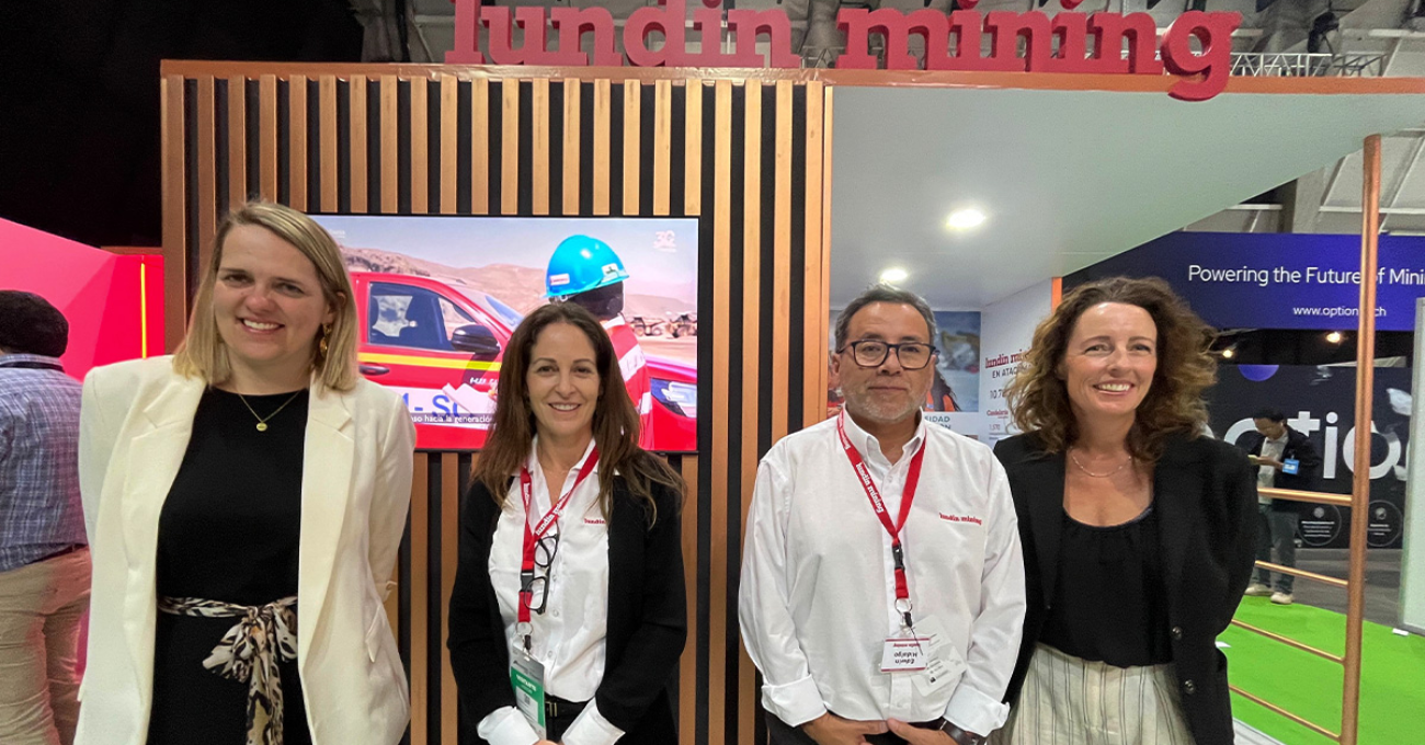 Exitosa participación de Lundin Mining en Expomin 2025