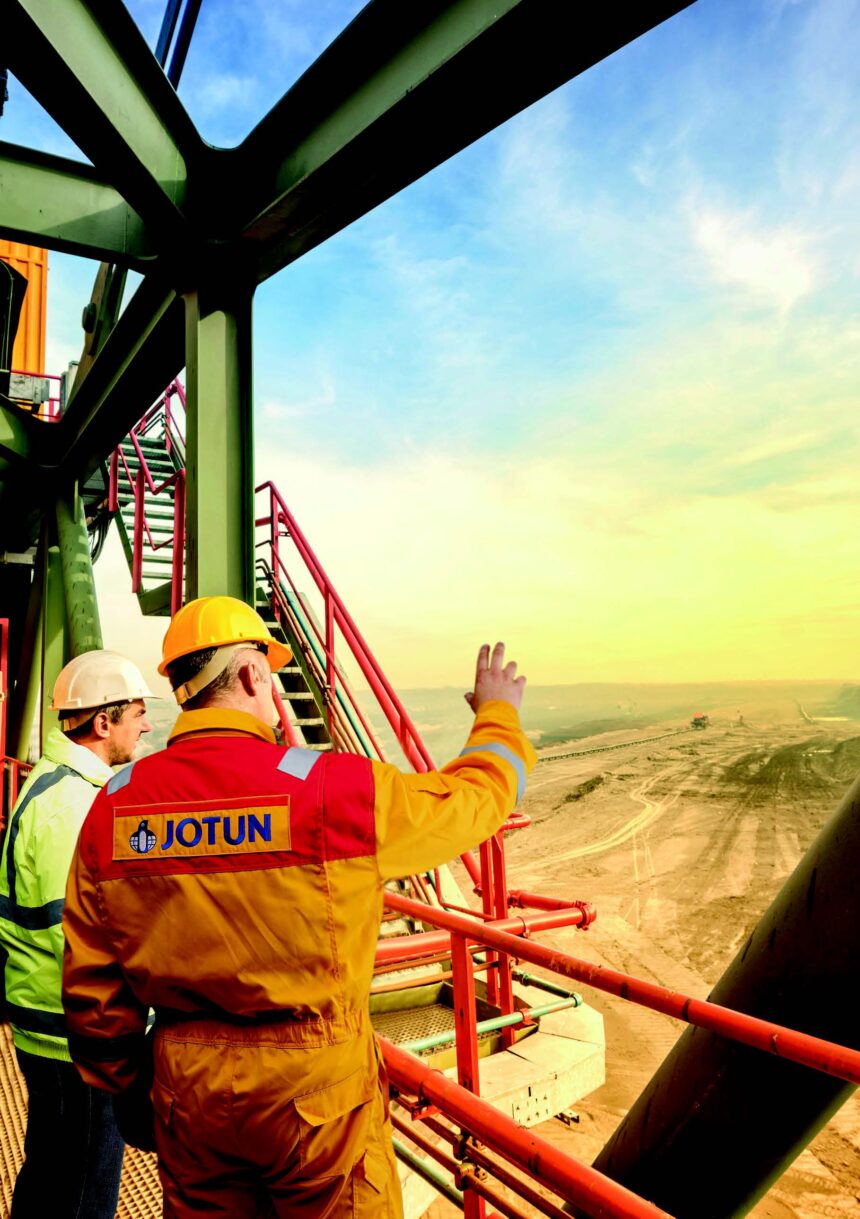Jotun presenta soluciones de protección de alta resistencia para la industria minera  