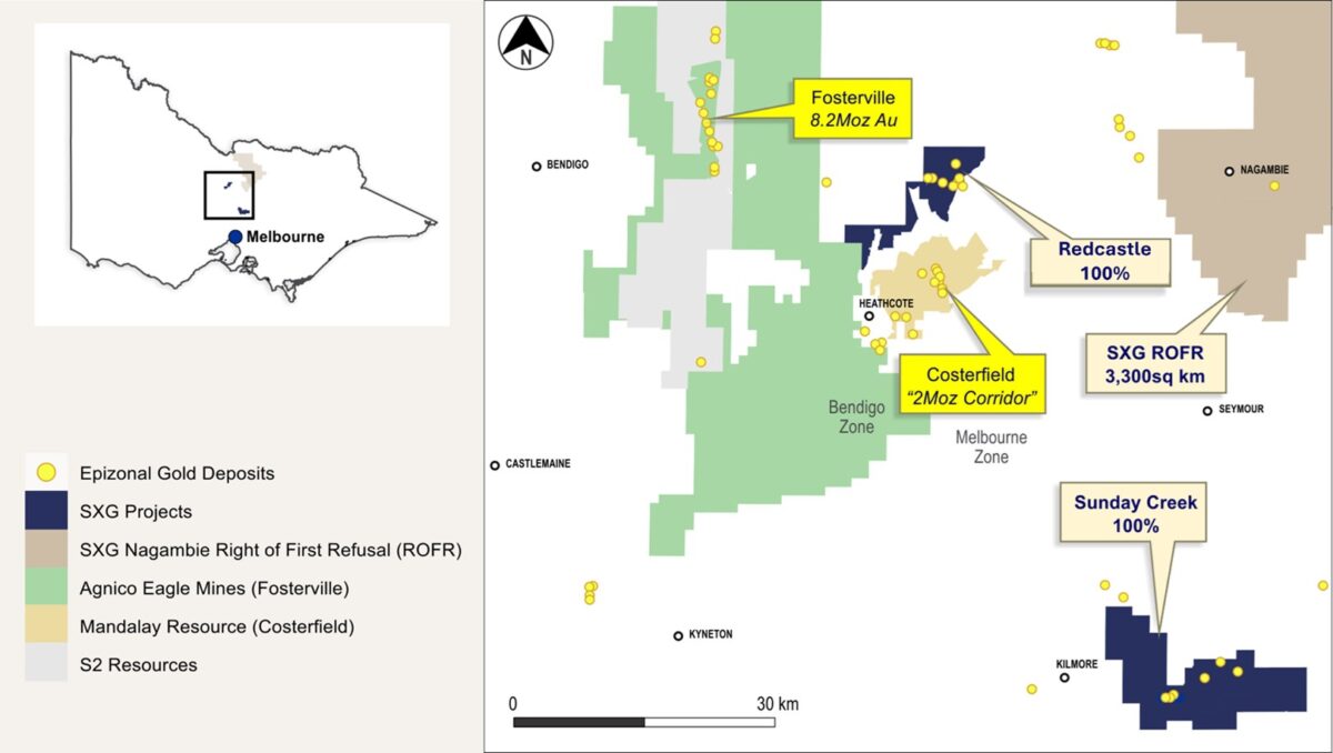 Australia: Southern Cross Gold perfora 3.4 m @ 466 g/t de oro en Sunday Creek