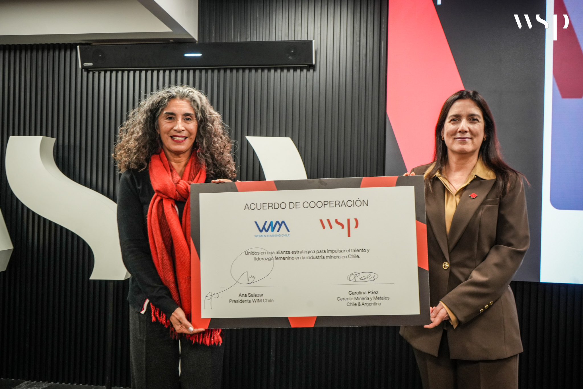 WSP y Women in Mining Chile firman alianza para impulsar el liderazgo femenino