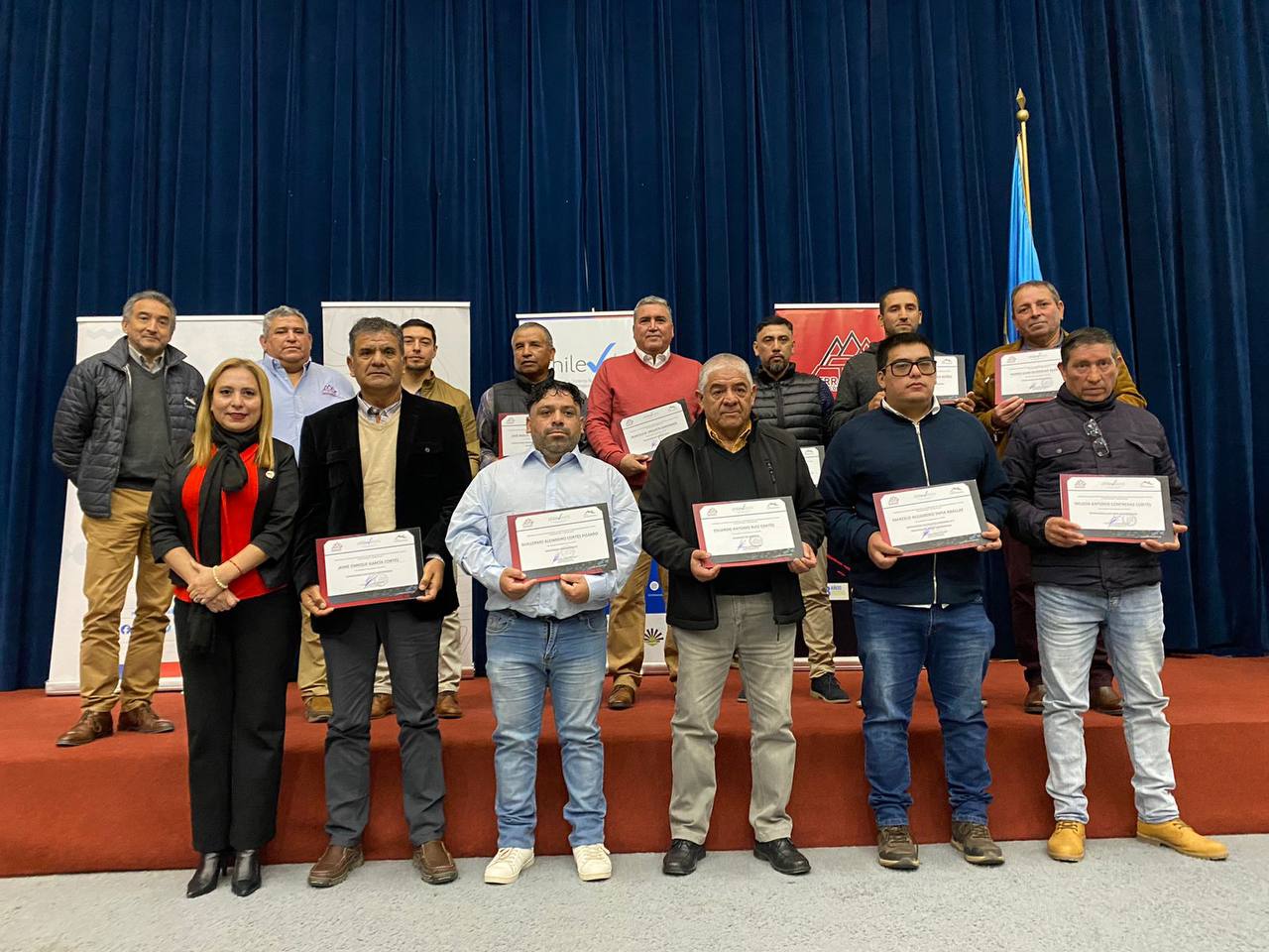 Minera San Gerónimo de Coquimbo completa 75 por ciento de operadores y mantenedores certificados por ChileValora