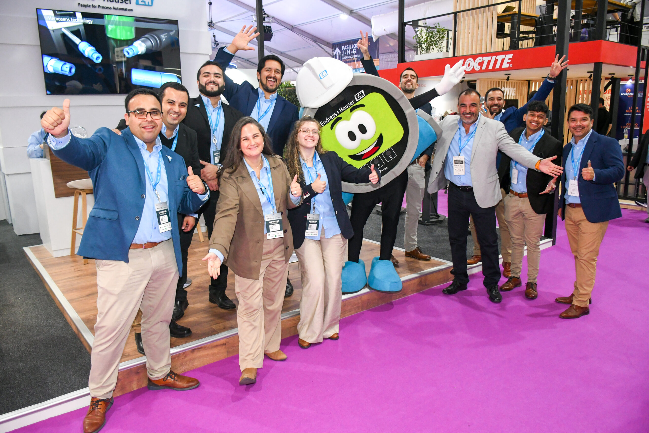 Positivo balance de Endress+Hauser en Expomin 2025