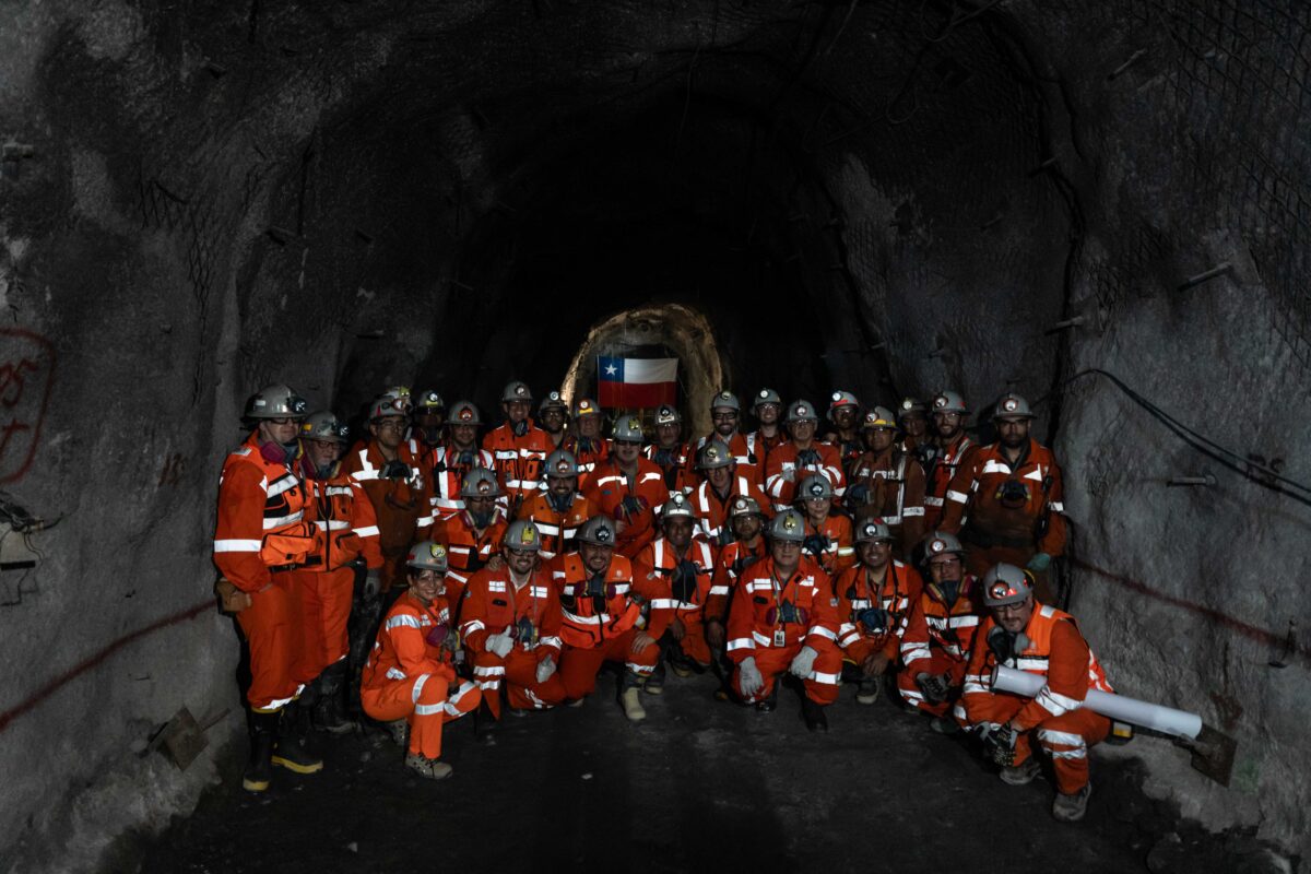Codelco realiza primera tronadura en proyecto Andes Norte de El Teniente Codelco realiza primera tronadura en proyecto Andes Norte de El Teniente