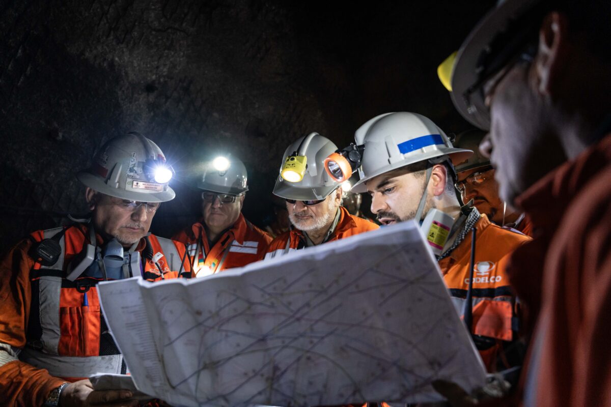 Codelco realiza primera tronadura en proyecto Andes Norte de El Teniente Codelco realiza primera tronadura en proyecto Andes Norte de El Teniente