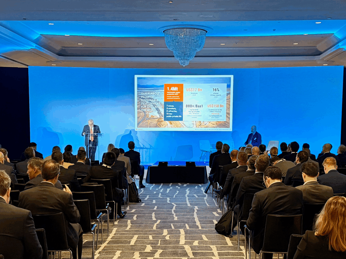Codelco expone detalles de últimos acuerdos con compañías internacionales ante inversionistas en Barcelona Codelco expone detalles de últimos acuerdos con compañías internacionales ante inversionistas en Barcelona