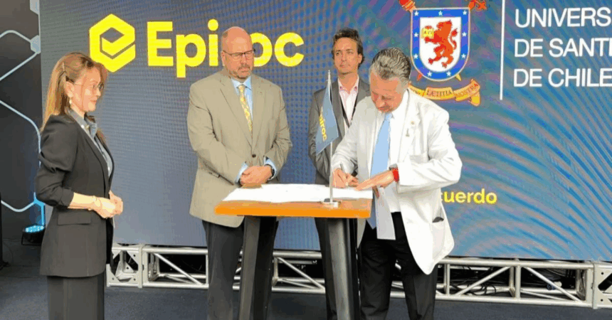 Usach y Epiroc se unen para impulsar la minería sostenible en Chile.
