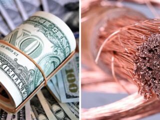 Dólar sube en Chile mientras el precio del cobre sigue retrocediendo