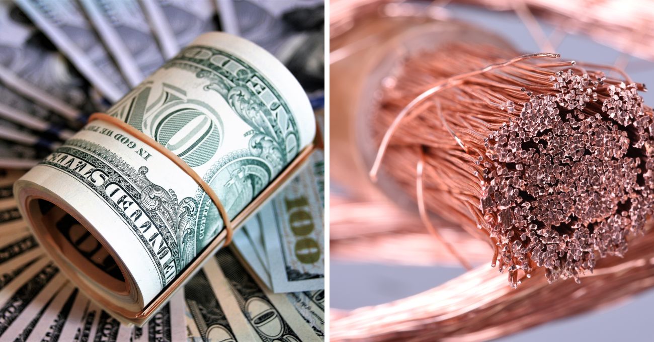 Dólar sube en Chile mientras el precio del cobre sigue retrocediendo