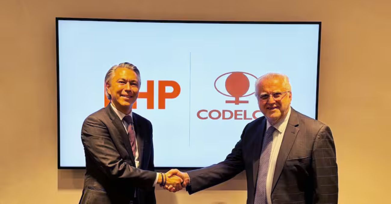 Codelco y BHP firman acuerdo para explorar proyecto minero en Antofagasta