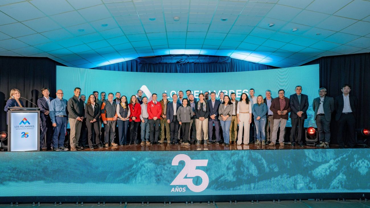 Minera Los Pelambres celebra 25 años con energía renovable y expansión sostenible en Chile