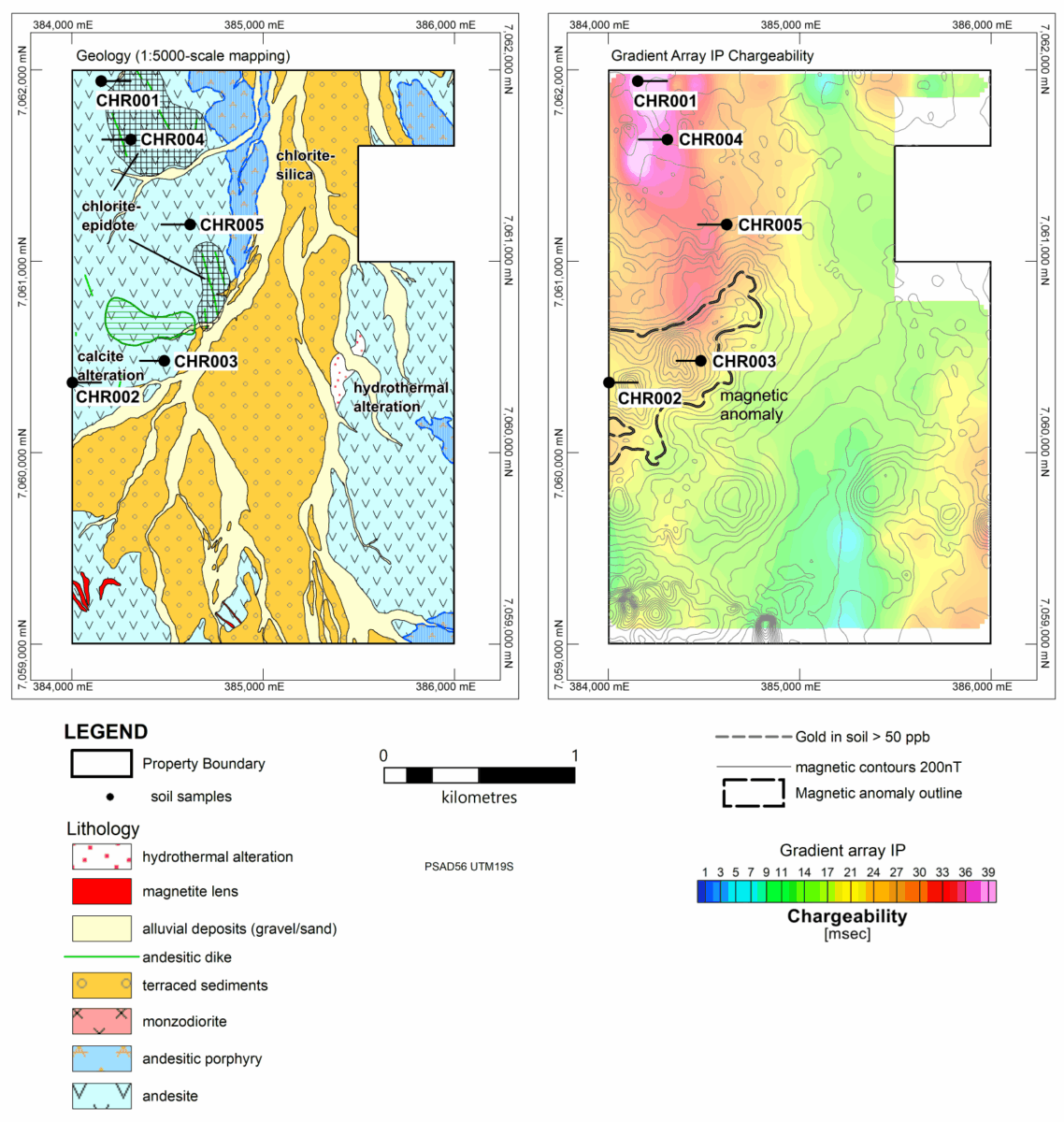 El programa de perforación inaugural de Tribeca Resources intercepta la mineralización de tipo pórfido con valores alentadores de oro en la propiedad Chiricuto El programa de perforación inaugural de Tribeca Resources intercepta la mineralización de tipo pórfido con valores alentadores de oro en la propiedad Chiricuto